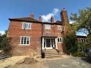 Heritage Building Restoration London - a home after having heritage vacuum glazing installed