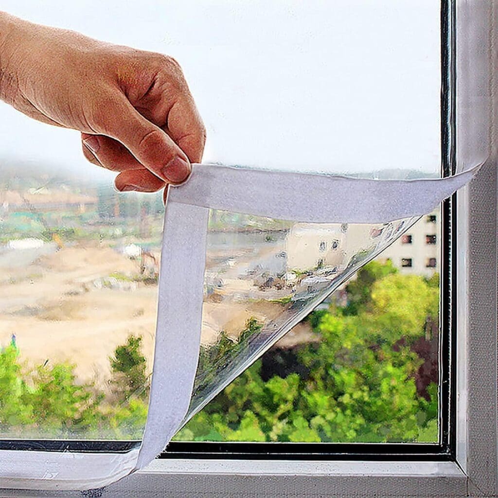 Low budget secondary glazing
