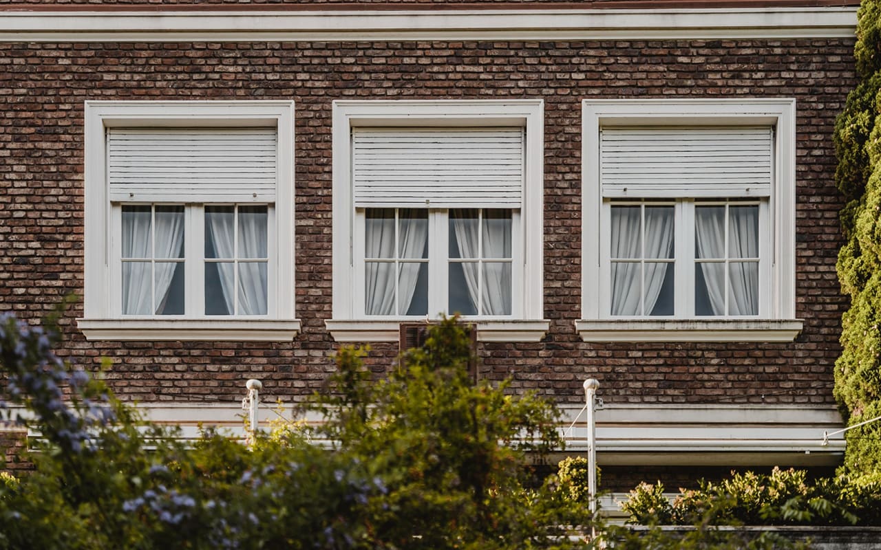Roller shutters vs double glazing.